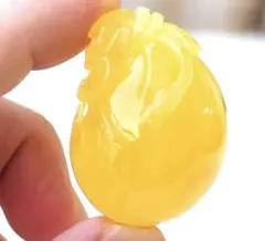 ☆超激レア!!☆完全別格品!!☆超極上ロイヤルアンバー(蜜蝋琥珀)コハクSSA
