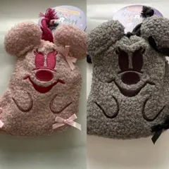 ディズニー　ハロウィン　巾着　おまとめセット　ピンクおばけ　グレー