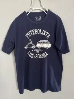 LUZ e SOMBRA FUTEBOLISTA Tシャツ Mサイズ ネイビー
