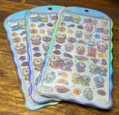 【正規品】コットンパフィー ドラえもん シール　3枚セット