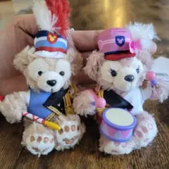 ダッフィーシェリーメイ35周年マーチングファムぬいぐるみチャーム