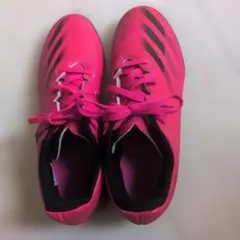 adidas サッカートレーニングシューズ ピンク　24.5cm