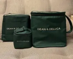 y*i様 【まとめ売り】DEAN & DELUCAのグリーンのクーラーバッグ3点