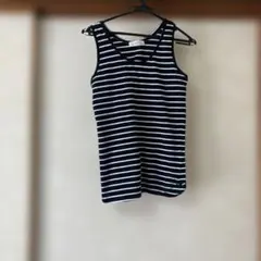 GREEN LABEL RELAXING ストライプタンクトップ