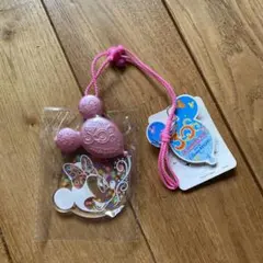 ディズニー　ミニー　光る　ネックレス　ペンダント　30周年