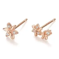 ピアス シルバー Silver925 18Ｋコーティング アレルギー対応