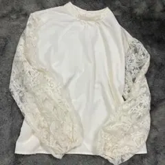 レイカズン　RAY CASSIN FAVORI 刺繍レーススリーブブラウス