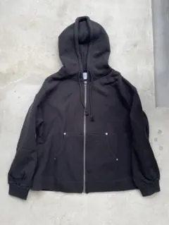HYPE-09 double zip frill hoodie パーカー M HYPE-09 double zip frill hoodie gray - メルカリ