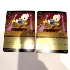 ディズニー/ロルカナ foilのみ1700枚以上（フォイル,ホイル） ディズニー ロルカナ ヒューイ デューイ ルーイ ホイル foil フォイル