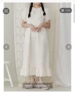 最終価格merryjenny りぼんいっぱいワンピース