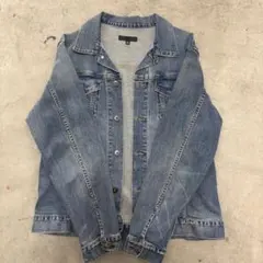 ライトブルーデニムジャケット XLサイズ