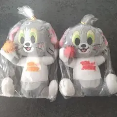 【未開封】トムアンドジェリー　ぬいぐるみ　２体セット