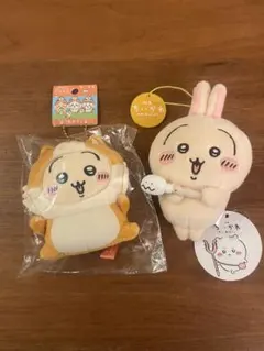 ちいかわ うさぎぬいぐるみマスコット 2種セット