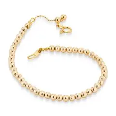STAR JEWELRY スタージュエリー YG K10 ボールブレスレット