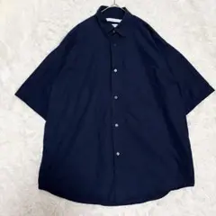 THOMAS MASON URBAN RESEARCH 半袖シャツ ネイビーのサムネイル