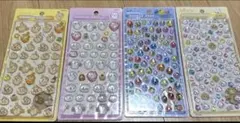 【4枚セット】ボンボンドロップシール　ちいかわ、うさぎ、しずくちゃん