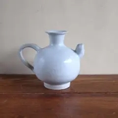 現代青磁の名工 鈴木三成 作 青瓷（青磁）耳付壺 氷裂貫入 美品 - メルカリ
