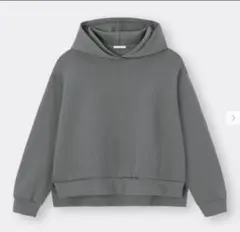 GU フード付き　パーカー グレー