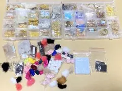 ハンドメイド資材　ピアスパーツ他　大量