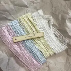 ＊可憐な＊naturalカラー＊4色レースリボンセット