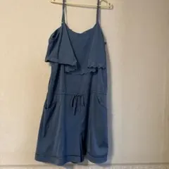 ペイトンプレイスブルー系 サロペット オールインワンのサムネイル