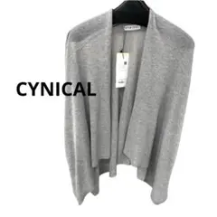【新品タグ付き】mal.レレレUVカット カーディガン　シニカル グレー