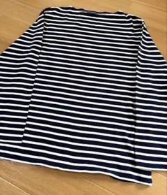 未使用　セントジェームス　ウェッソン　ネイビーボーダー　Ｔ6 XL フランス製