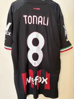 【美品！】21/22 ACミラン ♯8 トナーリ 選手仕様 【Lサイズ】ホーム 2025年最新】トナーリ ユニフォームの人気アイテム - メルカリ