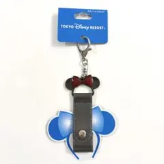 ディズニー カチューシャホルダー キーチェーン ミニー ディズニーリゾート 限定