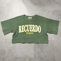 WEGO 半袖 Tシャツ トップス ショート丈 ストリートファッション 古着