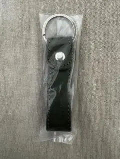 レザー キーホルダー　ダークグリーン