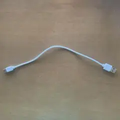 USB Type-C to Micro USBケーブル 30cm ホワイト