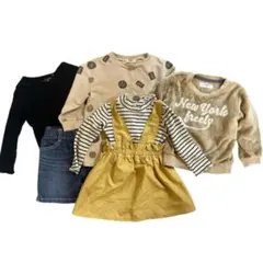 ★セット商品★ 女の子 子供服 冬服 長袖 トップス 95cm