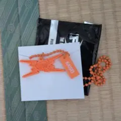 KAISEI ネックレス オレンジ