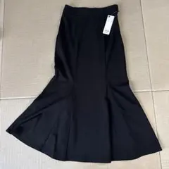 GU ブラック マーメイドロングスカートSサイズ