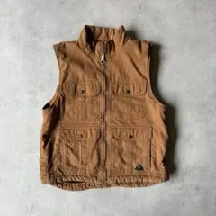 RIDGE CUT ダッグベスト ワークベスト Lサイズ キャメル