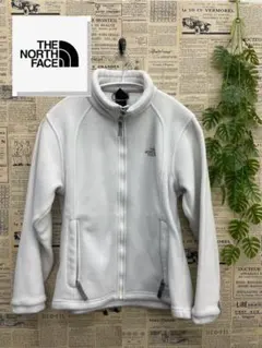 ノースフェイス　フリースジャケット 白　レディースM