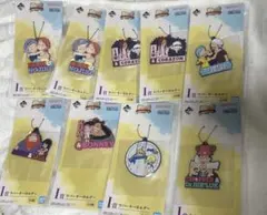 ワンピース　一番くじ　I賞　ラバーキーホルダー7種　9個セット