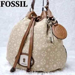 希少✨ FOSSIL archive Bag 鍵 ワンショルダー 巾着型 Y2K