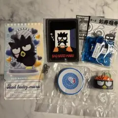 サンリオ バツ丸 キーチェーン アクリルキーホルダー カード チケット風カード