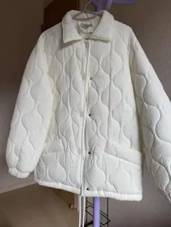 Ada. ホワイト キルティングジャケット