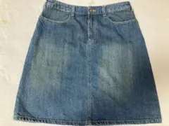 ⭐️デニムブルー Aラインミニスカート　2XL