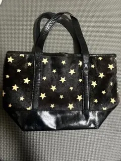 BEAMS ハラコ星柄トートバッグ