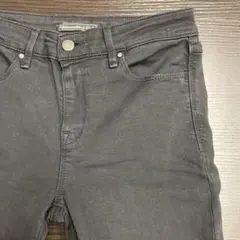 アバクロ　クラッシュデニム　スキニー　ストレッチ　ダメージ