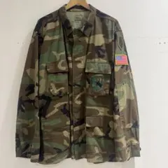 US ARMY カモジャケット　ウッドランドカモ