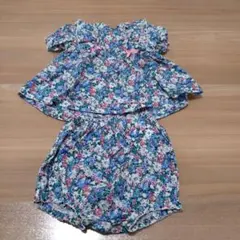 【新品】HOKKOH リバティ プリント ワンピースセット birthdayのサムネイル