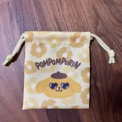 ダイソーサンリオ日焼けプチ巾着 ポムポムプリンのサムネイル