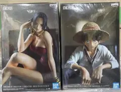 ONE PIECE ルフィ ハンコック 造形師×写真家　2体セット　海外正規品