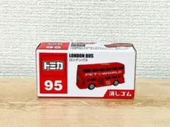 新品▼95 トミカ ロンドンバス 消しゴム ミニカー コレクション タカラトミー