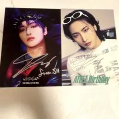 ATEEZ ソンファ Birthday リリイベ サイン - メルカリ